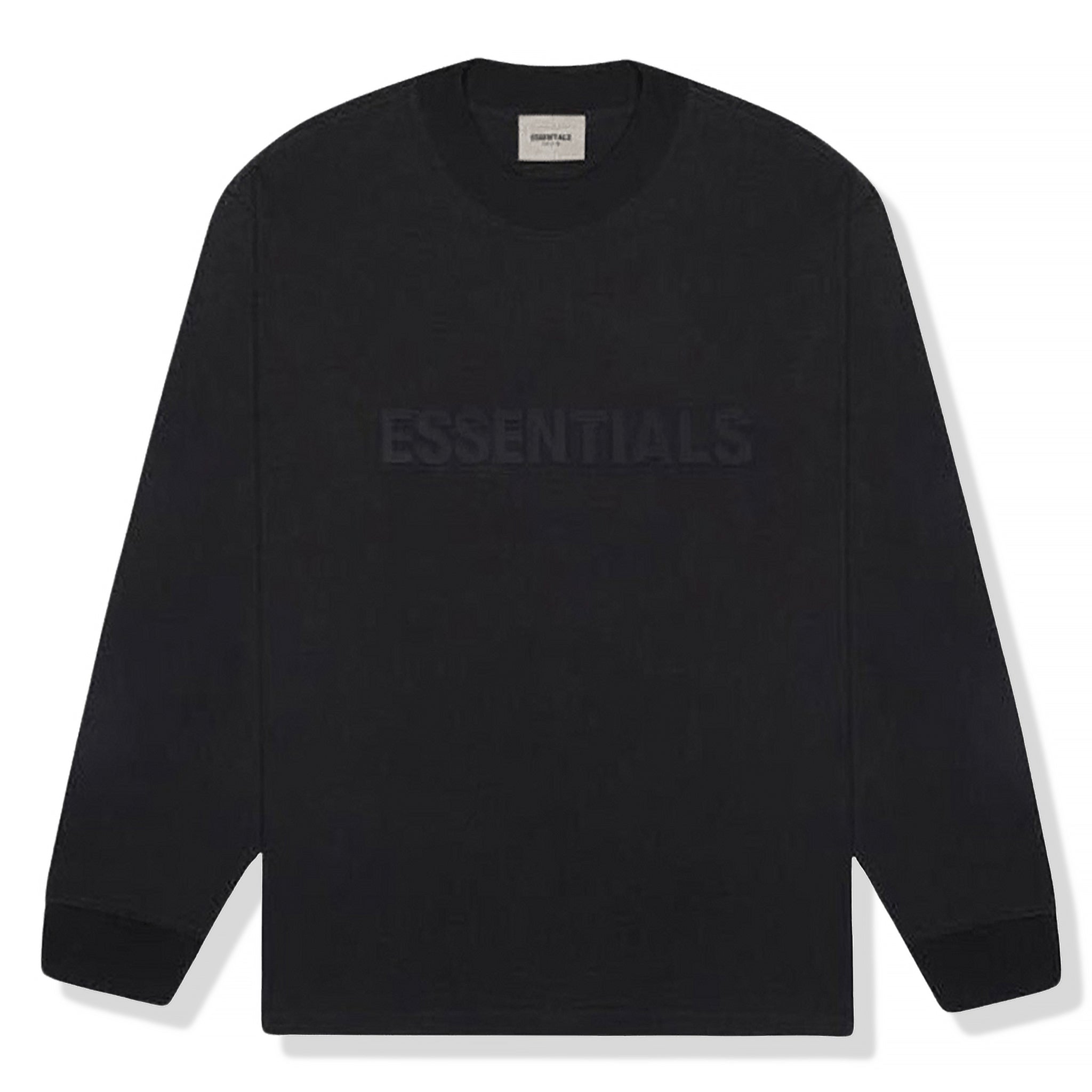 Image of Fear Of God Essentials Black L/S T Shirt